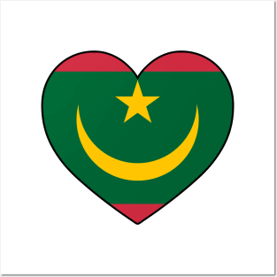 Heart - Mauritania Posters and Art